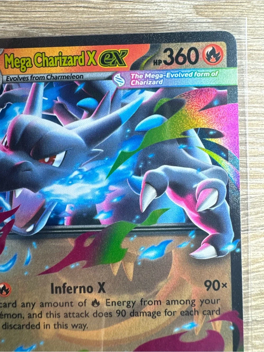 Mega Charizard X ex #13/Pokemon Phantasmal Flames